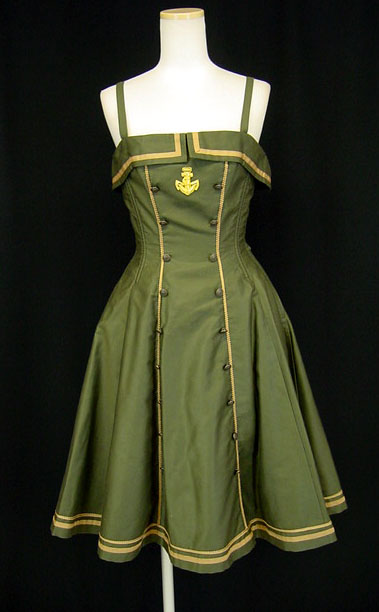 EXCENTRIQUE Marineコルセットワンピース