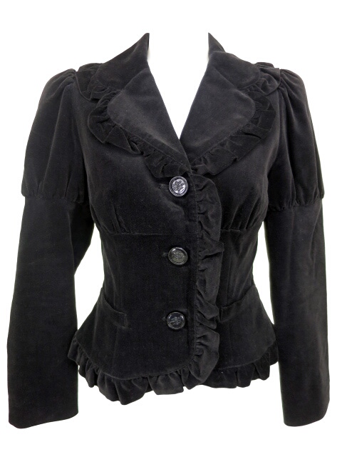 Moi-meme-Moitie 別珍フリルジャケット 買取 | Tokyo Alice -ゴシック