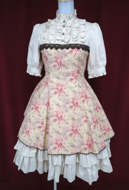 Victorian maiden アンティークローズパフスリーブドレス 買取 | Tokyo ...