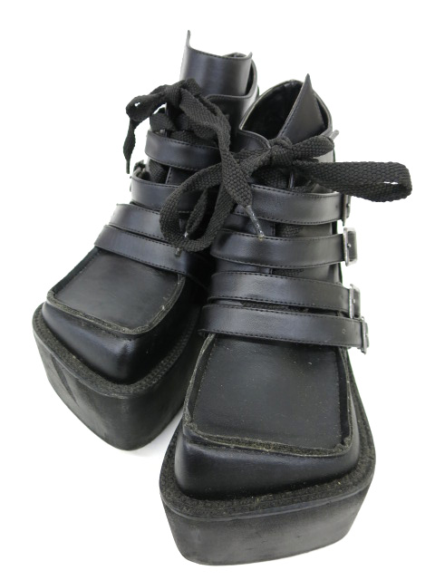 緊急特価 未使用 BLACK PEACE NOW ブーツ 黒 - 靴
