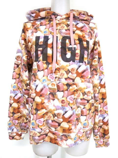 HYSTERIC GLAMOUR POP CANDY 総柄パーカー