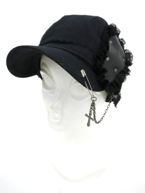 HN+nois 棺桶ワッペン付きキャスケット