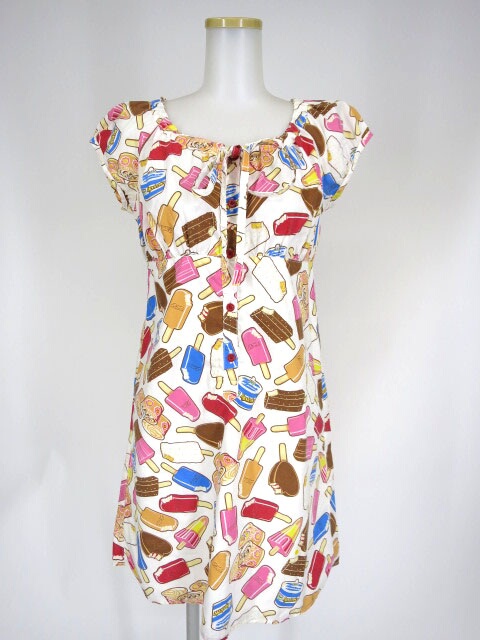 HYSTERIC GLAMOUR アイスキャンディ柄ワンピース