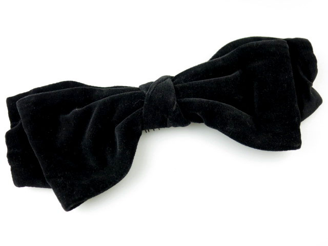 Jane Marple 別珍リボンヘアコーム