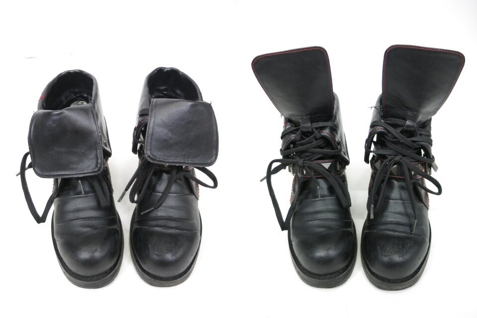 PUTUMAYO スカル猫刺繍ショートブーツ