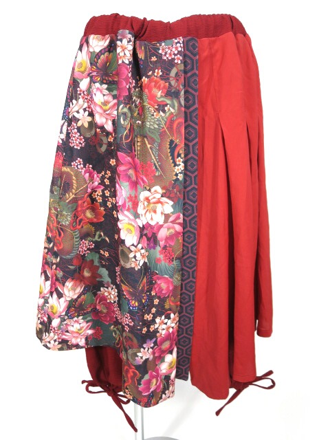 Qutie Frash スカート重ねワイドパンツ