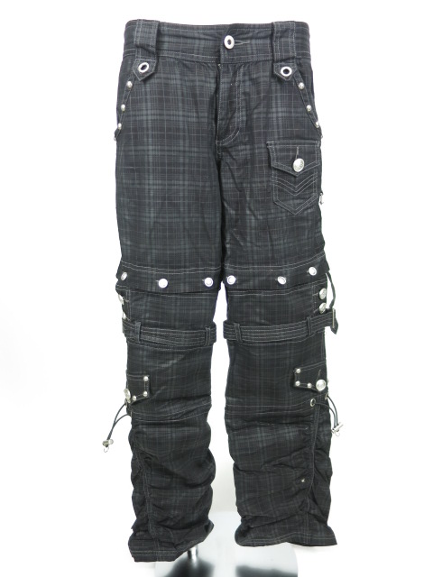 ALGONQUINS チェック柄2wayカーゴパンツ