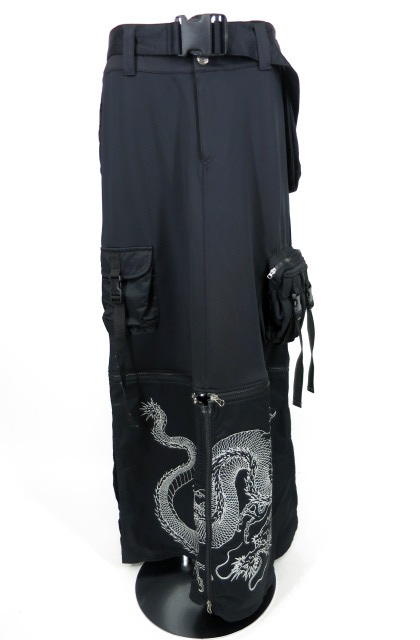 Qutie Frash 龍プリント2wayロングスカート