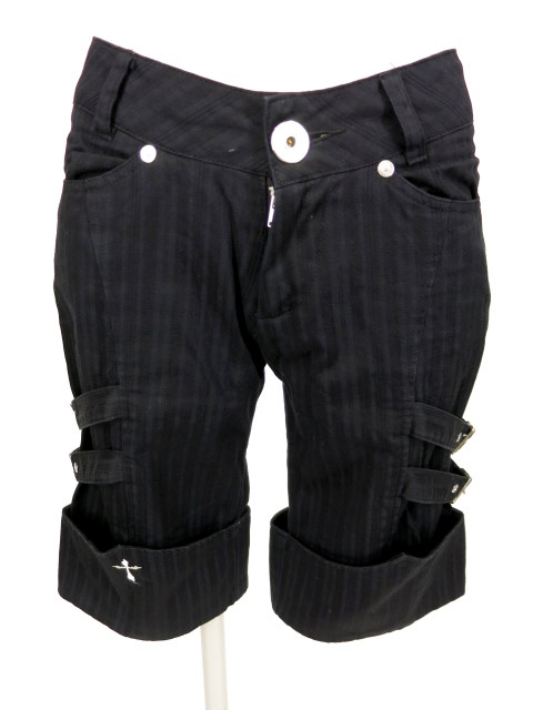 PEACE NOW サイドベルト付きハーフパンツ