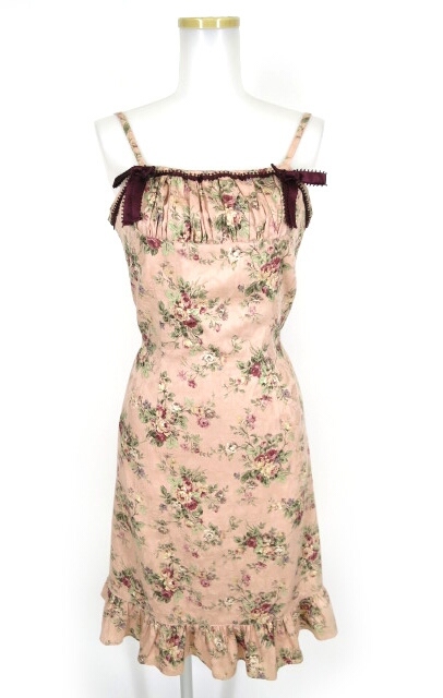 Victorian maiden ローズ柄ジャンパースカート