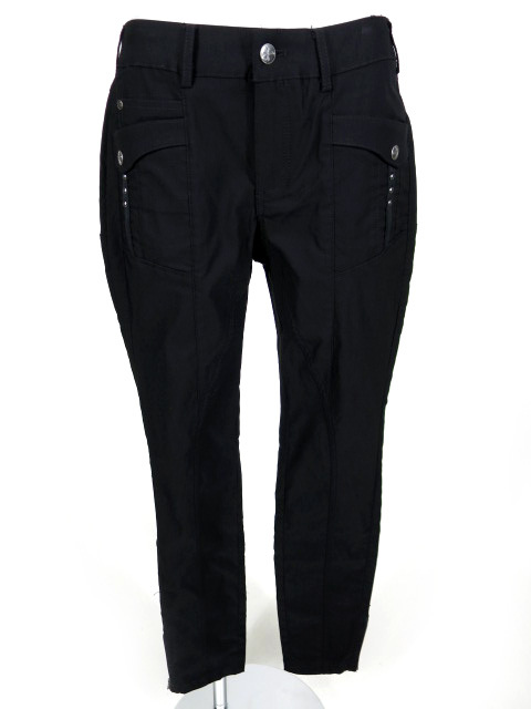 Ozz Croce ポケット刺繍入りスリムパンツ