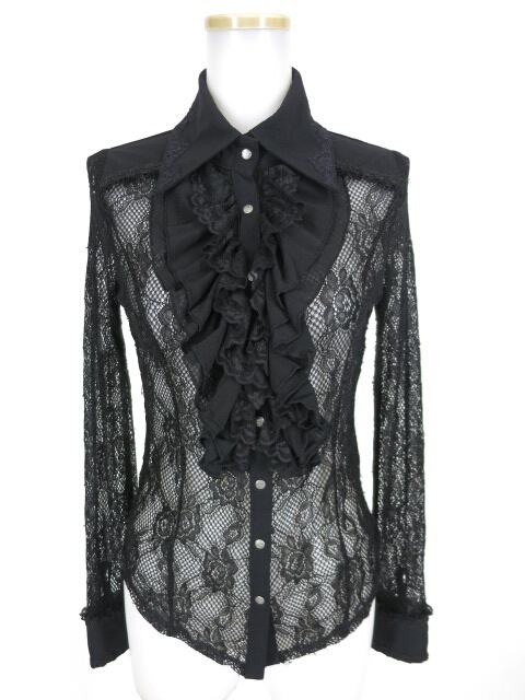 Ozz On 総レースブラウス