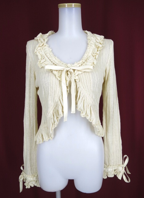 Victorian maiden 透かし編みボレロ