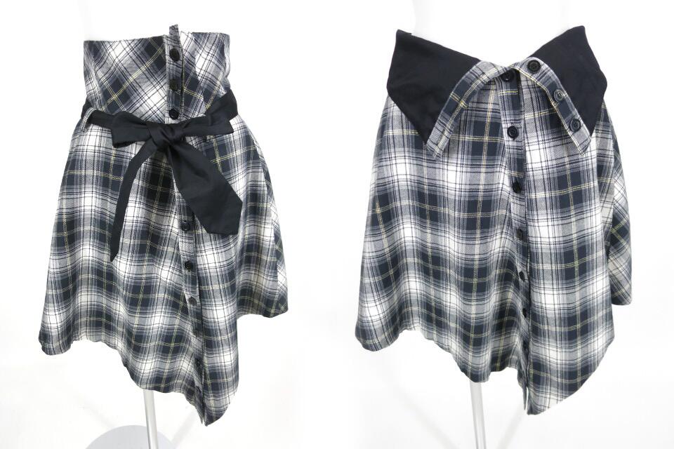 PEACE NOW チェック柄スカート