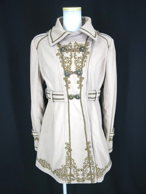 OZZ ANGELO 刺繍入りダブルコート