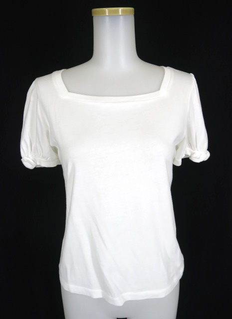 Jane Marple スクエアネックパフスリーブカットソー