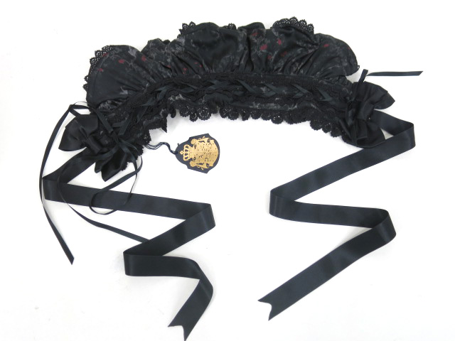 ALICE and the PIRATES Vampire Nocturne柄ボンネット