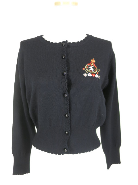 MAM クロックラビット刺繍カーディガン