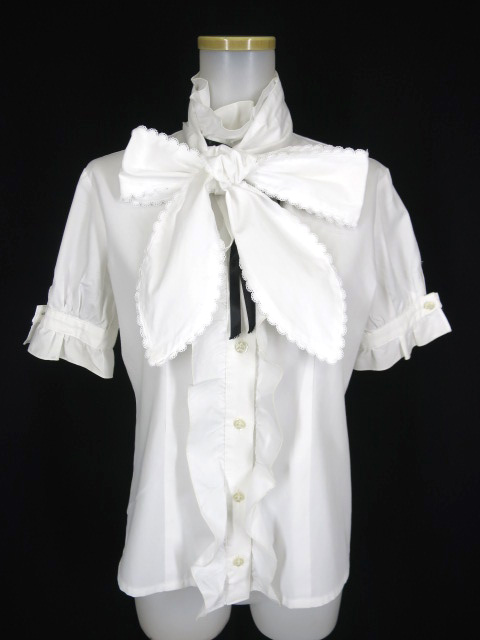 GOLDSEAL by MIHO MATSUDA 半袖フリルブラウス