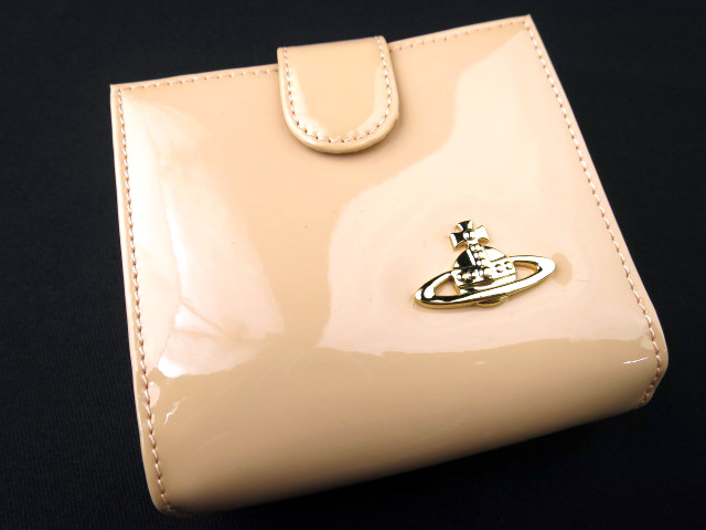 Vivienne Westwood ホック式折り財布（がま口小銭入れ） 2476VW69 エナメル