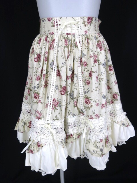 Angelic Pretty ローズ柄スカート