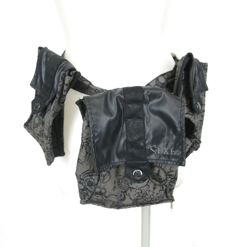 Sixh. ３連ウエストポーチ