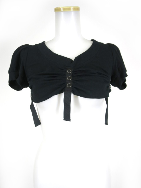 alice auaa ショート丈半袖カットソー