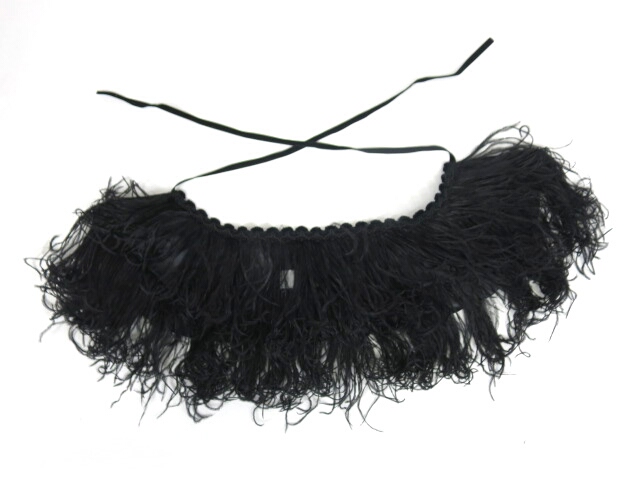 alice auaa オーストリッチフェザーつけ衿