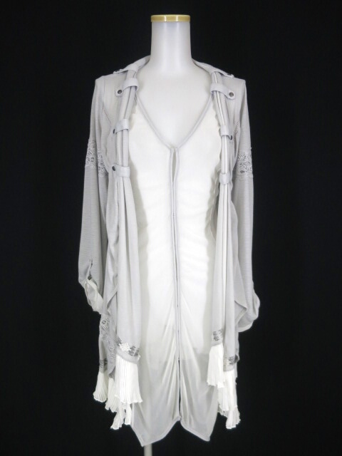 OZZ ONESTE ストール付きロングカーディガン