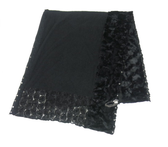 OZZ ANGELO フェイクファーマルチストール