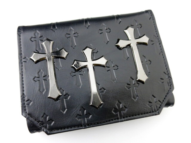 BPN クロスデザイン折り財布