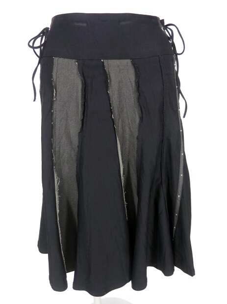 Ozz Croce ストライプ切替スカート