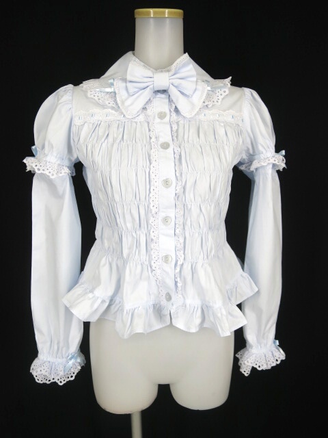 Angelic Pretty ラブ！シャーリングブラウス