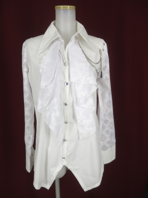 Sixh. シースルー切替ブラウス