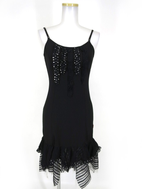 OZZ ONESTE チュール付きキャミワンピース