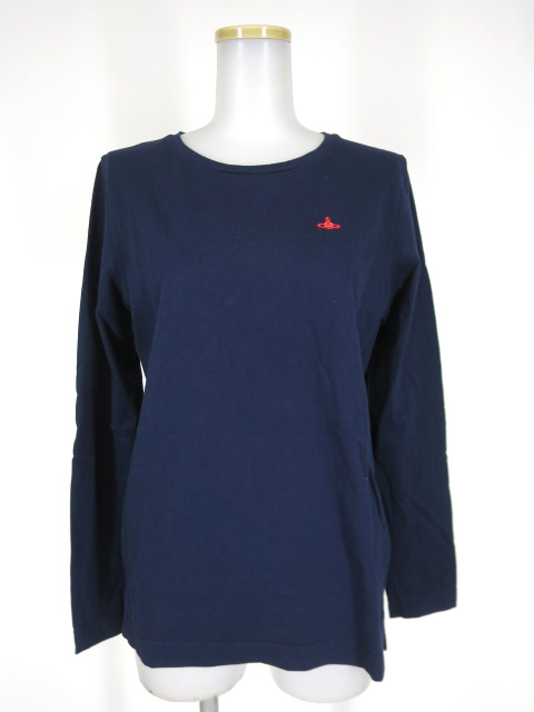 Vivienne Westwood RED LABEL CH... オーブ刺繍長袖Tシャツ