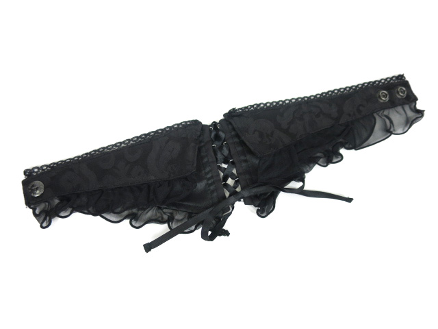 HN+nois 編み上げ付きチョーカー