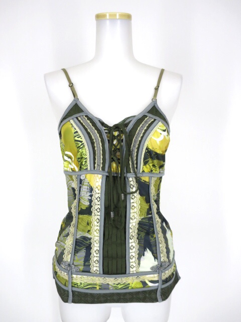 OZZ ONESTE 和柄キャミソール