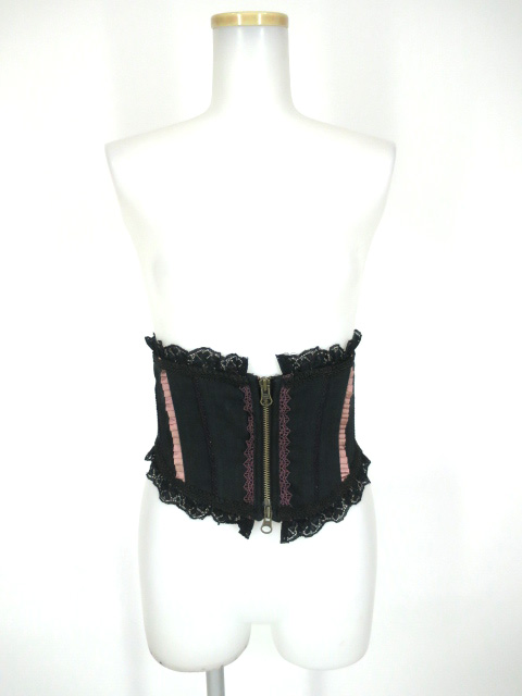 OZZ ONESTE フロントジップコルセット