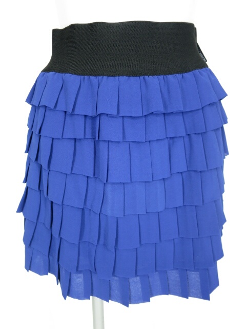 OZZ ONESTE シフォンティアードフリルスカート