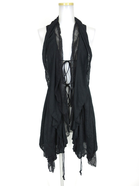 OZZ ONESTE レースロングジレ