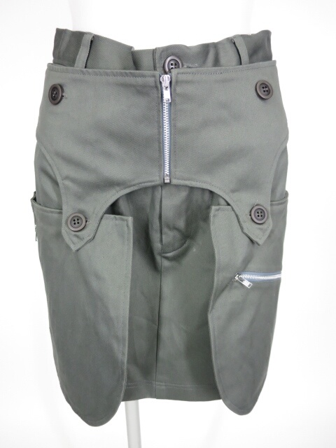 PEACE NOW フラップ付きスカート