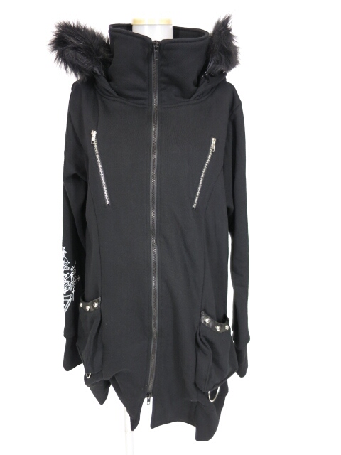 SEX POT ファーフード付きコート