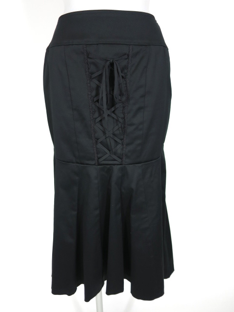 BPN 編み上げ付きロングスカート