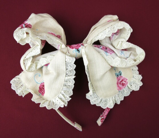 ALICE and the PIRATES Mephisto Cathedrale柄リボンカチューシャ