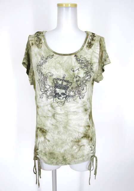 Ozz Croce ムラ染め半袖カットソー