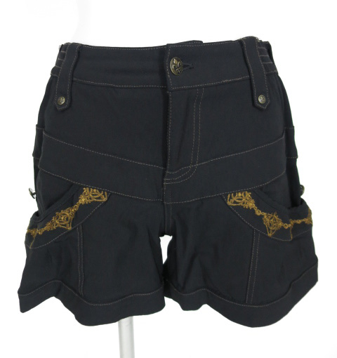 OZZ ANGELO 刺繍入りショートパンツ