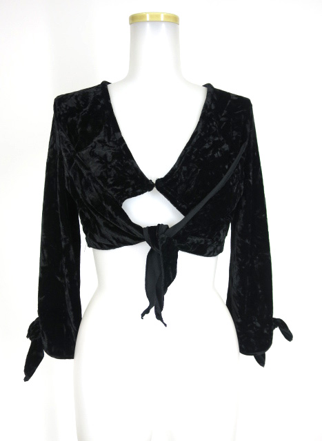 OZZ ONESTE ベロアボレロ