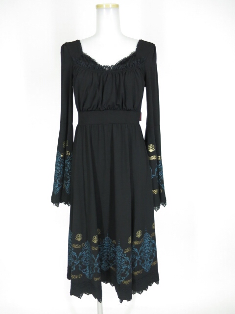 OZZ ONESTE フレア袖ワンピース