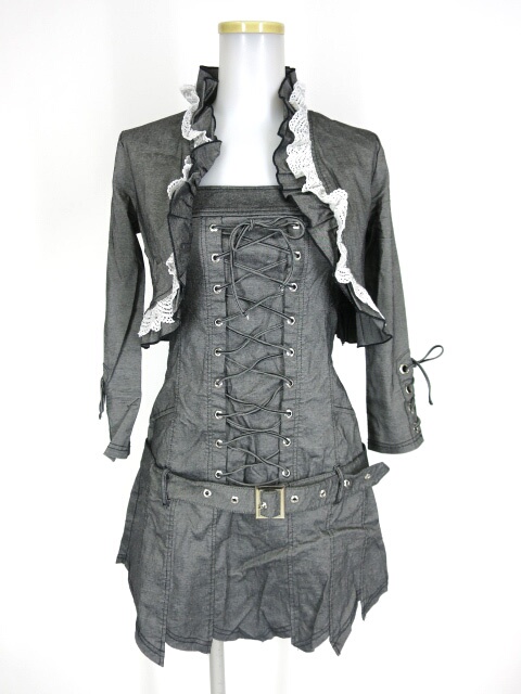 Ozz On ボレロ付きキャミワンピース